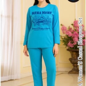 Premium Winter Fleece Night Suit for Women | Stylish Purple chi Loungewear Set (Copy)